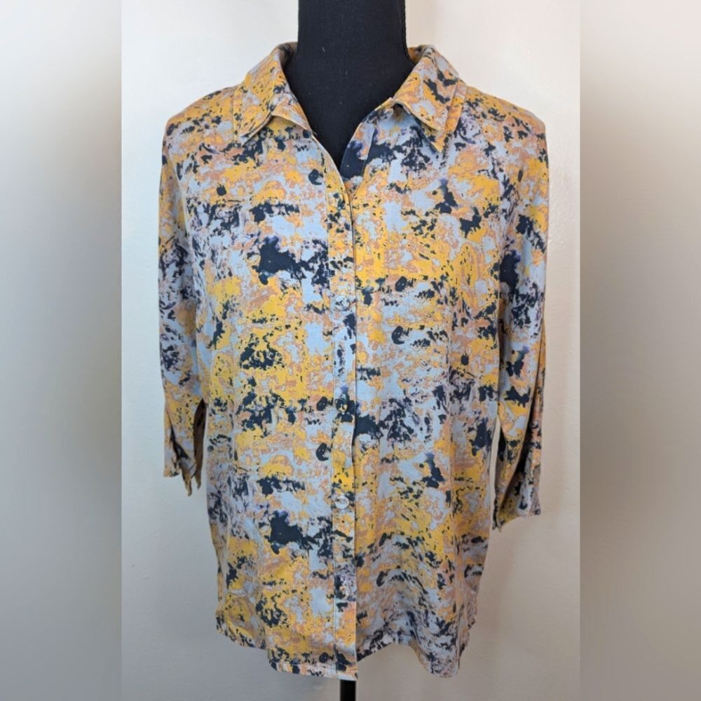 Wrap London Mod Vintage Vibe Preppy Academia Whimsical Abstract Top 6
